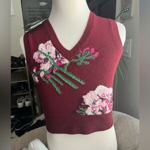Gucci Floral Vest XXS NWT